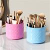 Drillless Cosmetic Brush Holder 360 Degree Rotating Spacious Makeup Organizers Cups For Desk Bathroom Countertop