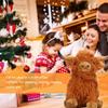 Simulation Highland Cow Plush Toy Lifelike Cute Soft Stuffed Animal Doll For Gifts Decoration 9.1In