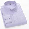 Camicia Oxford 100% Cotone da Uomo Manica Lunga Casual Business Vestibilità Regolare Camicie Eleganti Camicetta Sociale Abbigliamento Maschile S-5XL