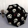 1pc Skull Pattern Automatic Opening/Closing Folding Umbrella with 39 Ribs, Plastic Handle, Windproof Portable Sunshade Umbrella Y250726079
