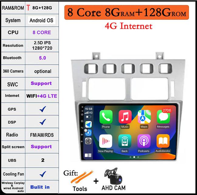 9 Lnch For Chery Fora A5 A21 2006-2010 Cowin 3 A21 2010-2011 For Vortex Estina 2008-2012 Car Radio Multimedia Video Player