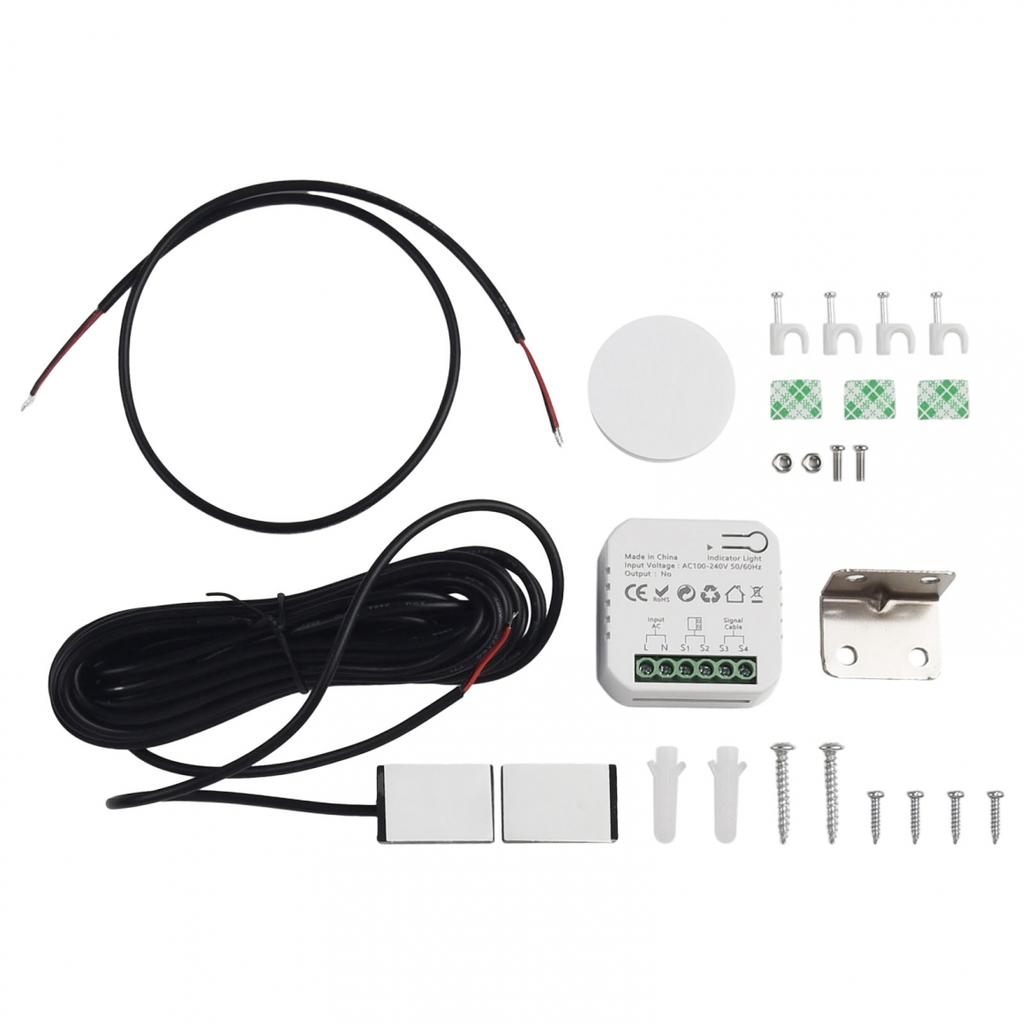 Smart Garage Door Opener WiFi Remote Control and Voice Control with Smart Life