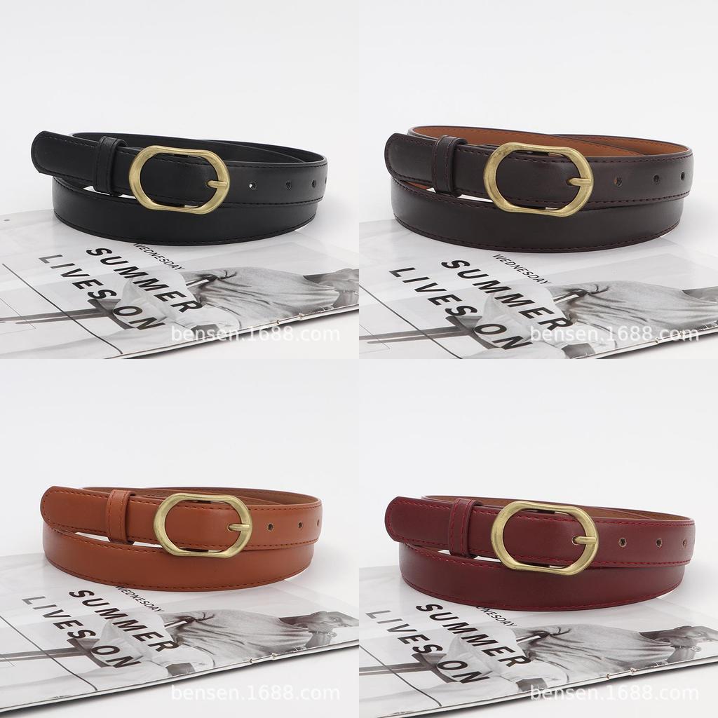 Simple Luxury Womens Belt With Alloy Buckle For Office And Casual Outfits