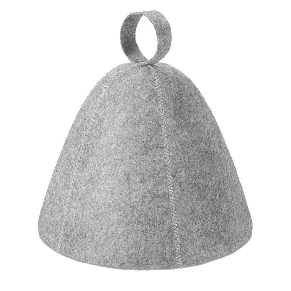 Sauna Hat for Men Women Wool Sauna Hat Vaporarium Cap Russian Banya Cap for Bath House Accessories