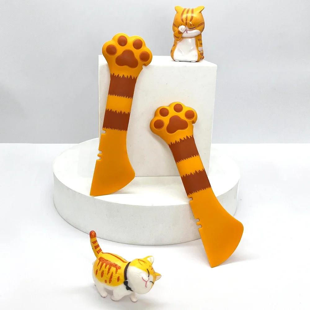 Wielofunkcyjna łyżka do puszek dla zwierząt otwieracz do słoików z tworzywa sztucznego łopatka do karmienia szczeniąt łopatka do karmy dla kotów i psów naczynia dla zwierząt akcesoria dla zwierząt