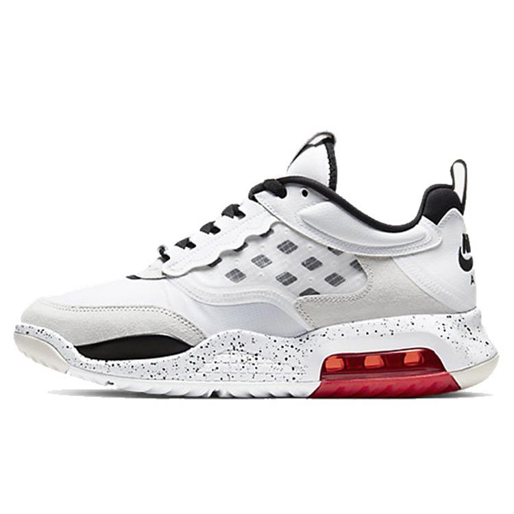 Nike Air Max 200 XX 'Challenge Red' (Unisex) White / Challenge Red / Vast Grey / Black Vintage Basketball Shoes CD6105 100