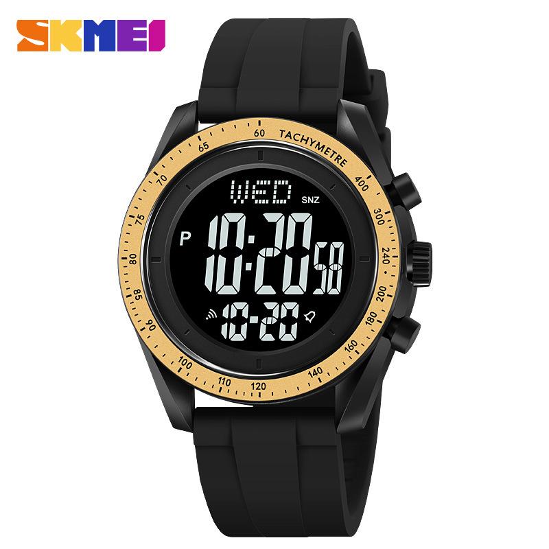 Single display electronic watch waterproof outdoor sports timing male students hot selling trend fashion