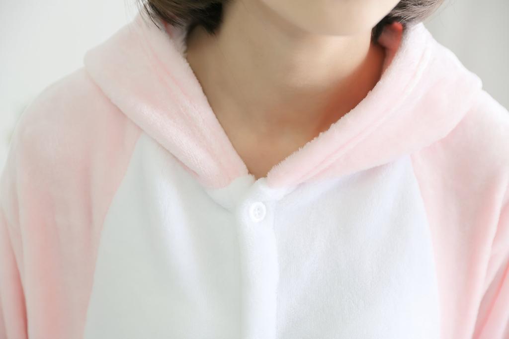 dorawithme Pig Cosplay Pajamas for Adults, Pig Kigurumi Pajamas, Loungewear Costume for Halloween and Christmas, Unisex (Pink, Size XL)