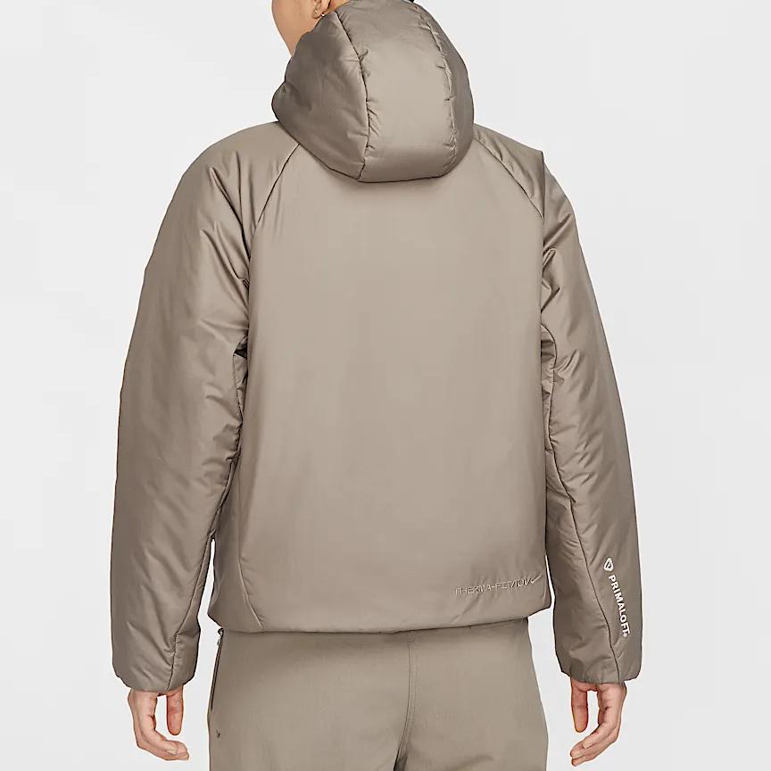 Nike Therma-Fit ACG Série Rope De Dope Módní Teplá Raglánový Rukáv Dlouhý Rukáv Bunda Dámské bundy Mink-Brown Summit-White FV7336-233