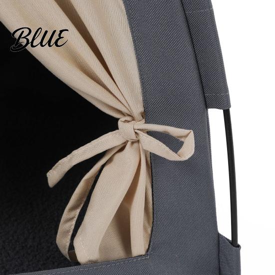 All-season Cat Tent Mat Breathable Waterproof Hideaway Pet Washable Portable Pop-Up with Pop-up Mesh