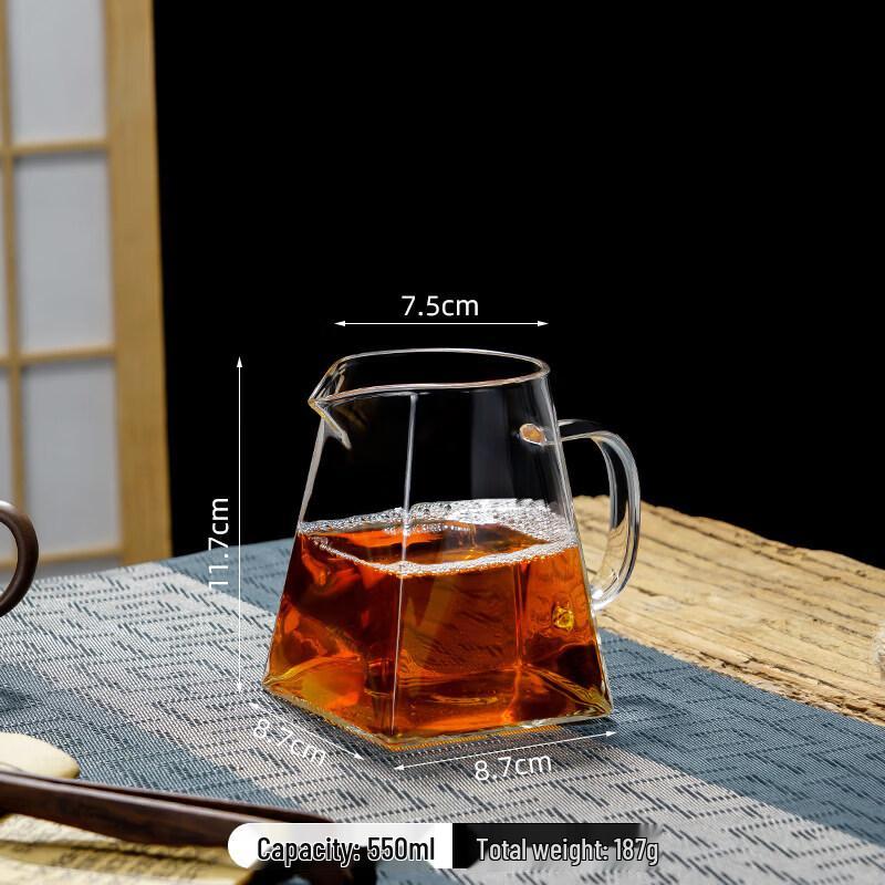 Yuluo Landu Hammered Glass Tea Pitcher