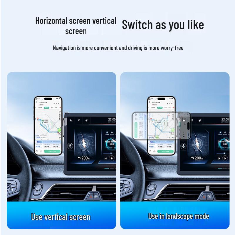 Tesla Model Y Magnetic Car Phone Holder, New Version - Central Control Screen Mount for Navigation