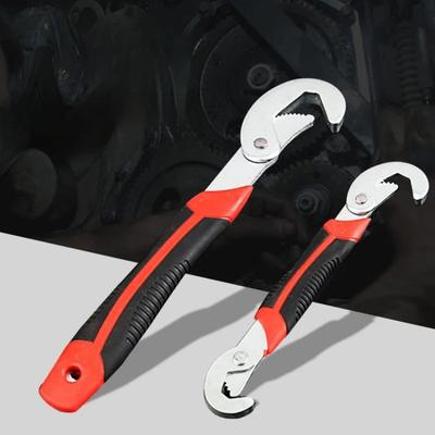 Adjustable Open End Double Wrench Universal Pipeline High Carbon Steel Wrench Set Multifunctional Manual Hardware Grip Tools
