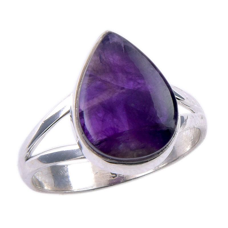 Natural Cacoxenite Gemstone 925 Solid Sterling Silver Jewelry Ring Size 7 g9V05