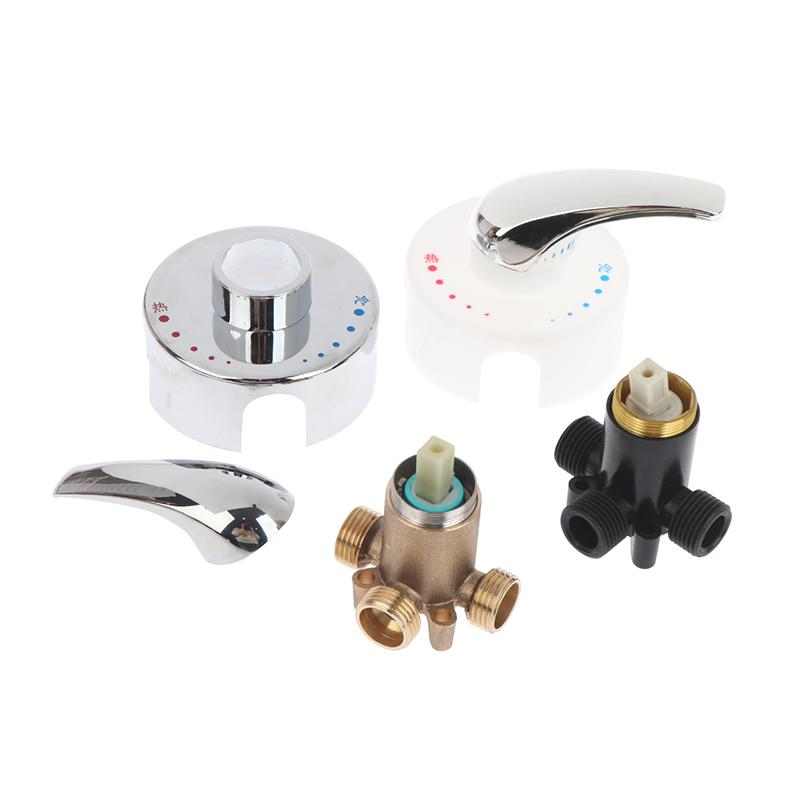 Wall-Mounted Mixing Valve Shower Valve And Cold Switch Electric Water Heater Exposed Shower Cold And Switch