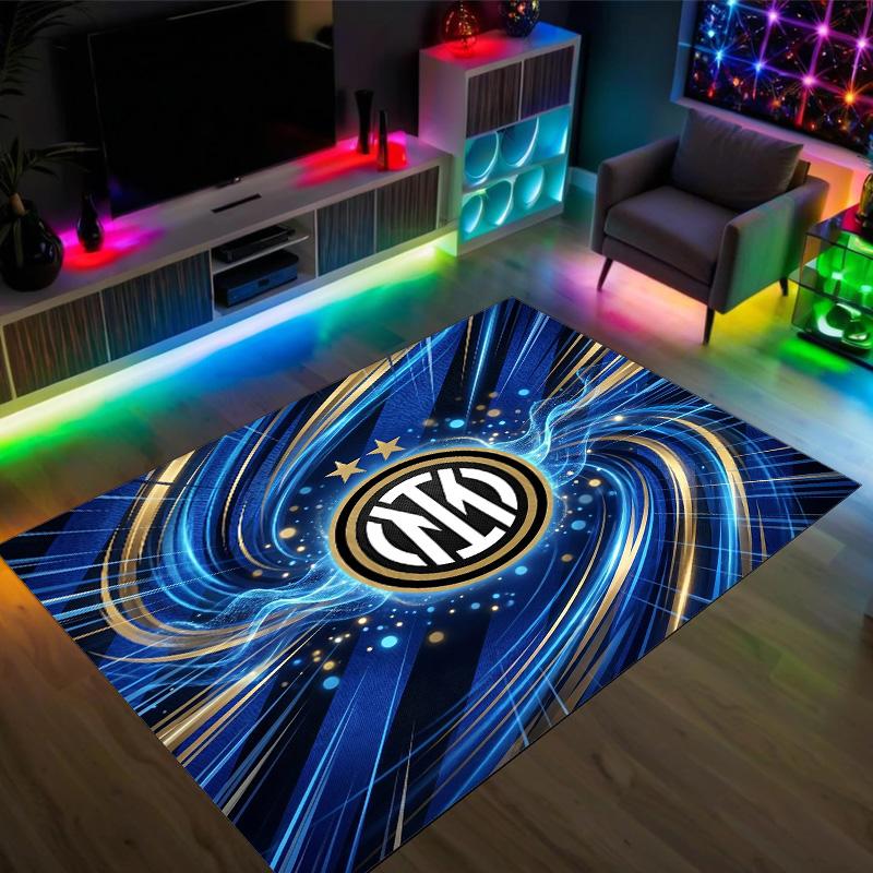 Tappeto in Velluto Cristallo Design Borussia Dortmund Accogliente Non?Tappeto Stampato Antiscivolo per Camera da Letto Soggiorno Ingresso