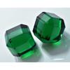 Unique Lab-Created Emerald Green Cube Cut 94.15 Ct CERTIFIED Loose Gemstone Pair 1S-833