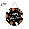 Halloween Door Sign Hanging Sign Wooden Front Hanger Wreath Cute Durable Ghost Welcome for Porch Wall Indoor Home Decoration