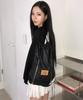 Tatia Leather Patch Zipper Point Gym Bag Unisex