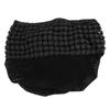 Soft Lace Bonnet Elastic Cotton Breathable Skin Friendly Women Lace Beanie for Daily Patient Black