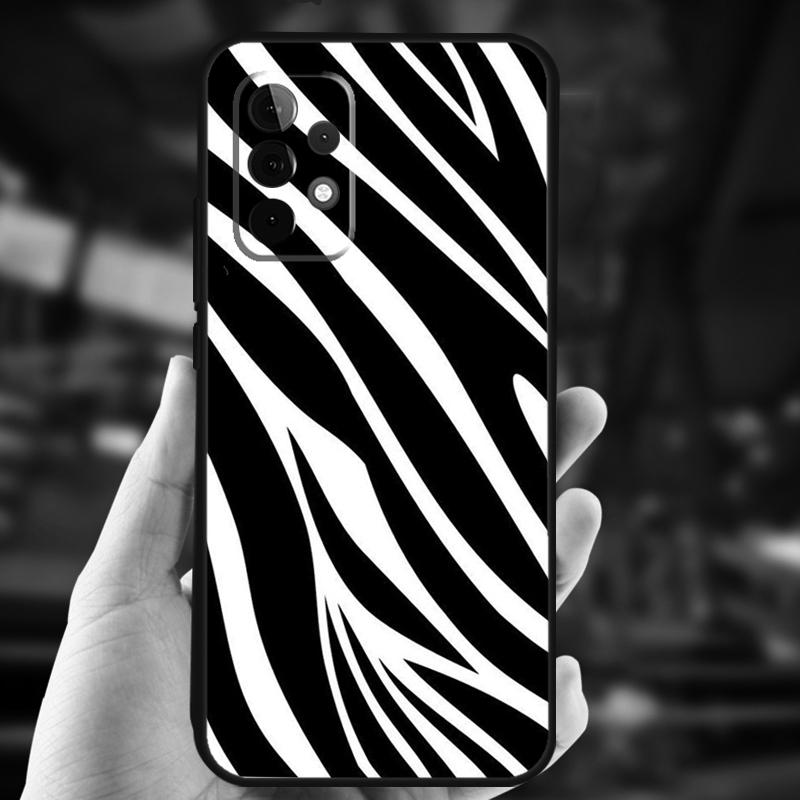 Zebra Skin Case For Samsung Galaxy A05 A06 A22 A53 A33 A26 A16 A56 A36 A32 A52 A54 A34 A14 A55 A15 A35