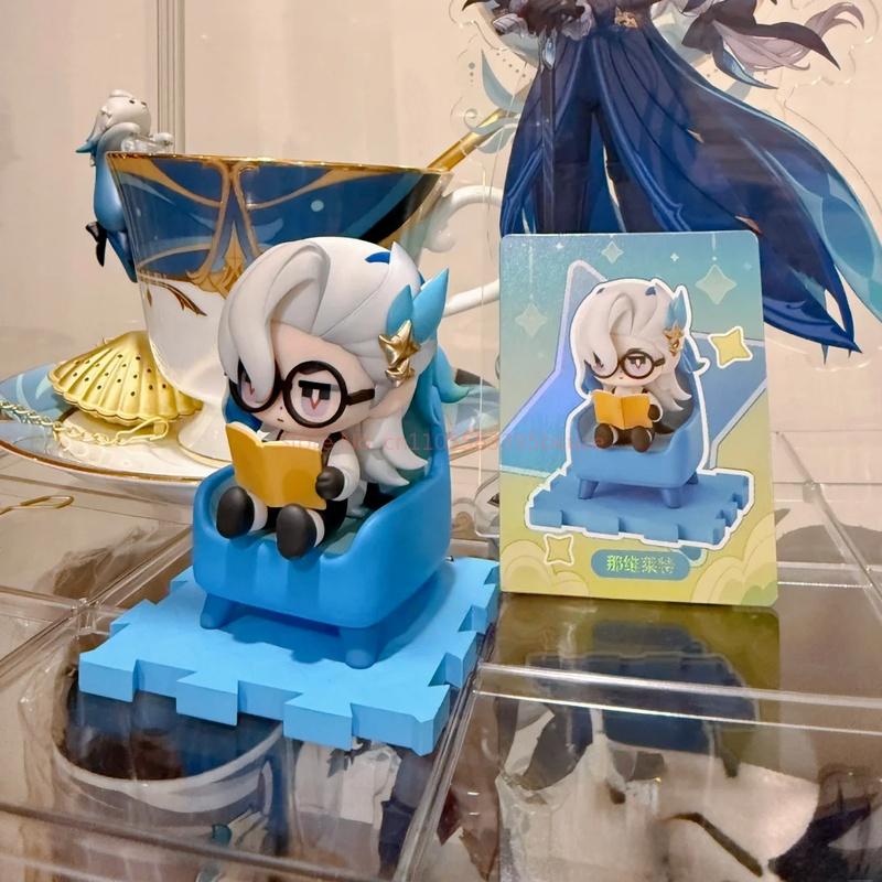 Genuine Genshin Impact Blind Box Childlike Dreams Treasures Anime Figure Mystery Amber Kaeya Barbara Ornament birthday gifts Random Trendy Surprise