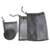 Golf Mesh Bags Small Sports Ball Net Bag Drawstring Pouch Nylon Mesh Bag Convenient Storage Organizer Golf Accessories