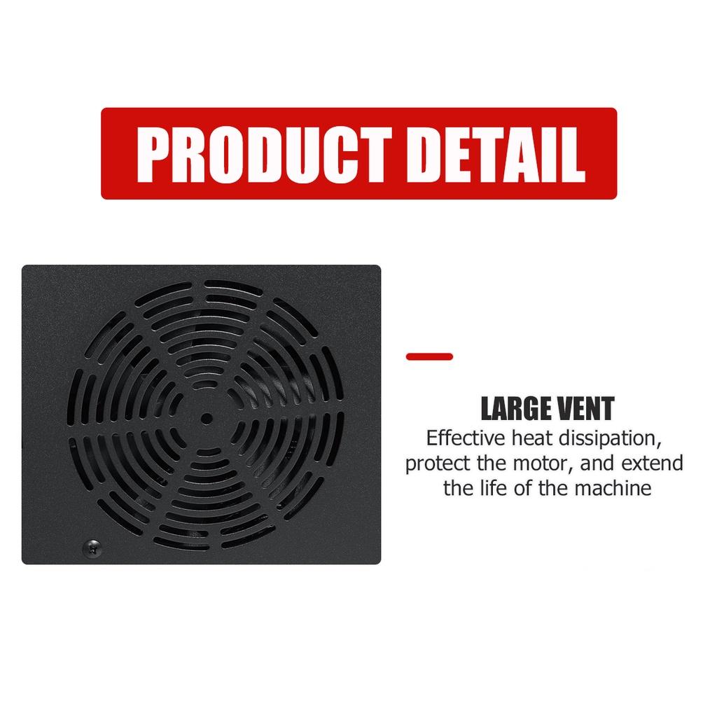 200-2200W Induction Hob Cooker 2 Stove Electric Induction Hob With Ultra-thin Body 8 Levels Temperature Control Black 27.6"" * 15.7"" * 3""