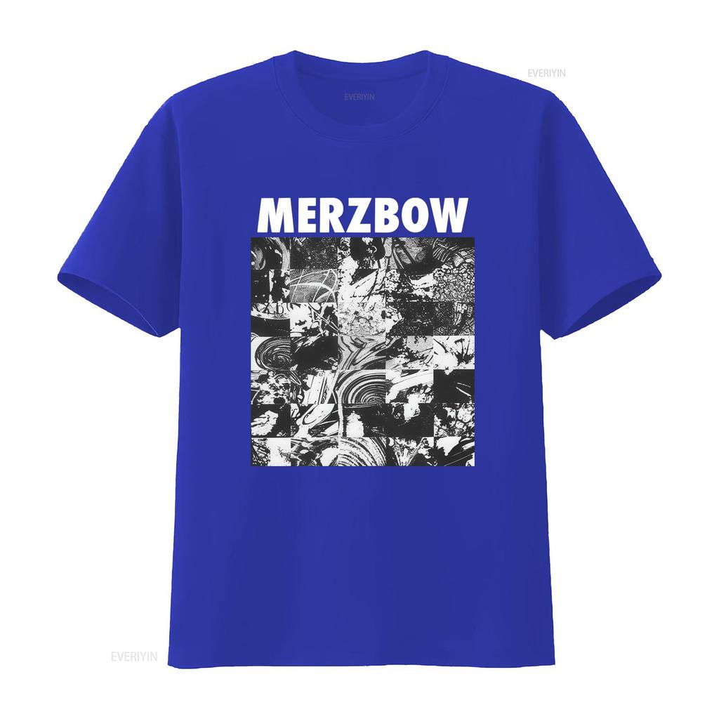 Merzbow Music Band Rock N Roll Punk T Shirt vintage Lavato Leggermente Traspirante Morbido abbigliamento di design Comodo Unisex