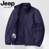 JEEP SPIRIT Men's Casual Stand Collar Jacket