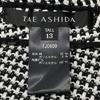 TAE ASHIDA Black X White Tweed Jacket TJ0609 Jacket 13 blackUsed