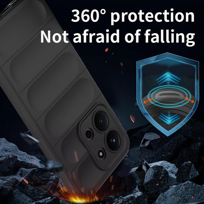 Airbag Anti-drop case For Xiaomi Redmi 15 15C 14c 14R 13 13C 12 12C 10 10A 9 9C 9A Redmi A5 A4 A3 A3X A1 Armor Heavy Duty Cover