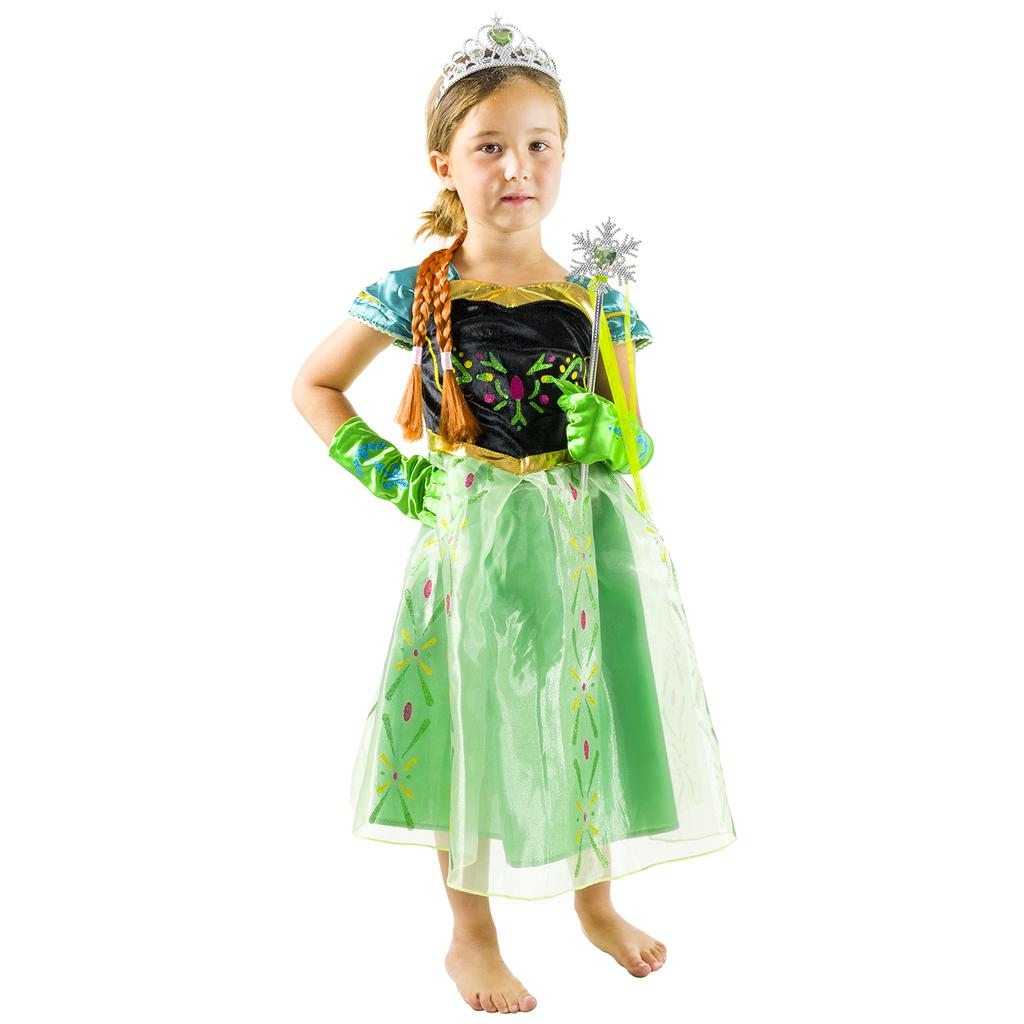 Anna Frozen costume carnival Christmas tree St. Andrew's Day costume size 142