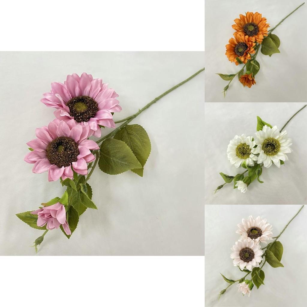 Künstlicher Sonnenblumenstrauß Hochzeitsdeko für Fotografie und Heimwanddisplay