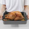 Carbon Steel Chicken Roasting Pan Rectangular Cake Pan Durable Lasagna Pan  Oven