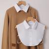 Lady'S Fake Collar Half Shirt Business Collar False Shirt Collar Comfortable Fake Half Collar For Men Women Formal Occasions