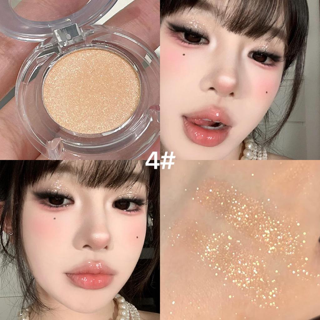 FAICCLA Fei Xi Shimmering Eyeshadow: Soft, Glutinous Texture with Bright, Highlighting Shimmer.