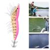 3g ABS Luminous Squid Hook Artificial Simulation Shrimp Fishing Lures Baits Fish Tackle Accessories005#