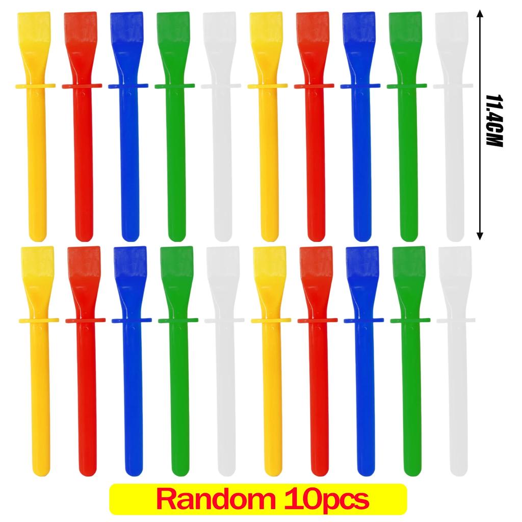 DIY Handcraft Leather Gluing Tool Glue Spreader Handheld Paint Stirring Scraper DIY Craft Paintings Gluing Making Tool Supply
