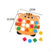 Shape Matching Game Geometric Blocks Early Educational Toys Activity Toy Kids Valentines