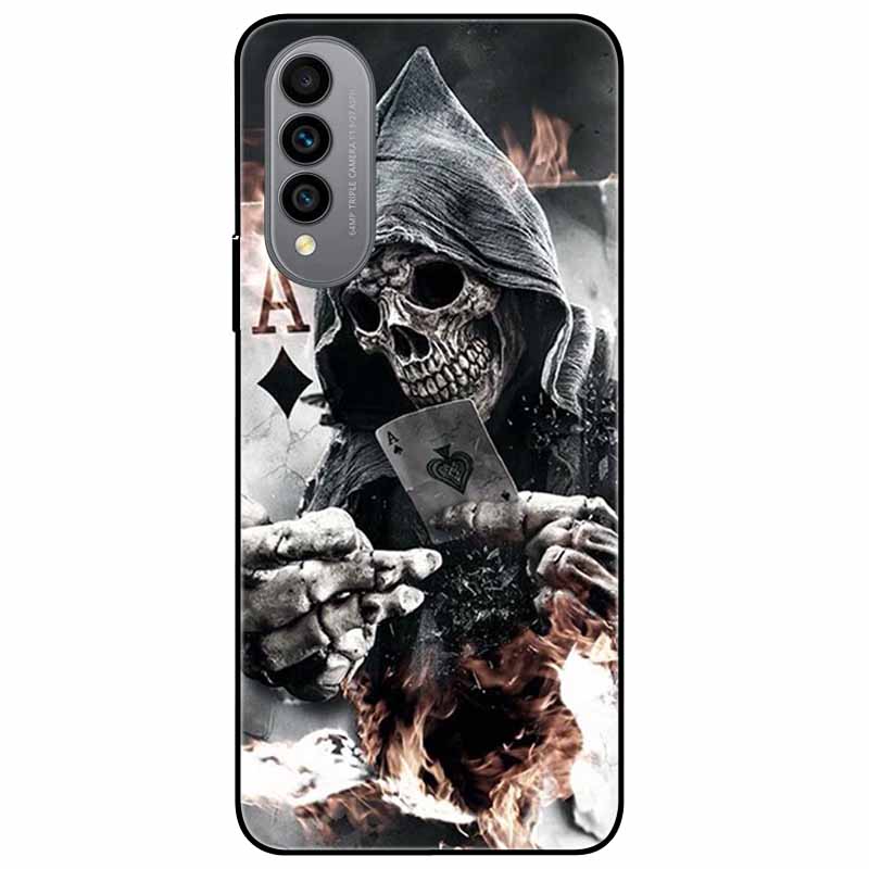 For Wiko T50 Case T 50 Phone Cover Soft Silicone Shockproof TPU Back Cases for Wiko T50 WikoT50 4G 6.6'' Fundas Coques Animal