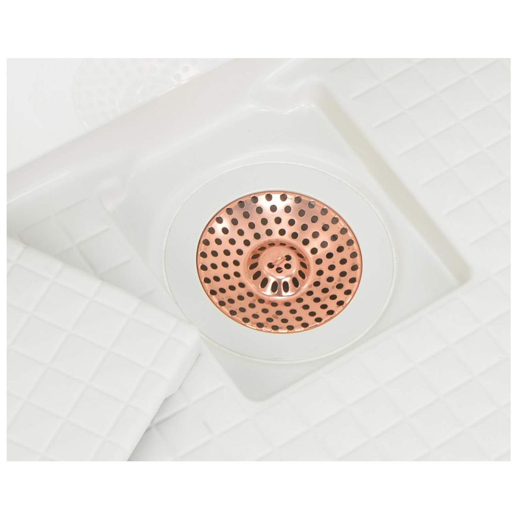 Gaona Korekamo Hair Catcher for Unit Baths (GA-FW028) - Copper
