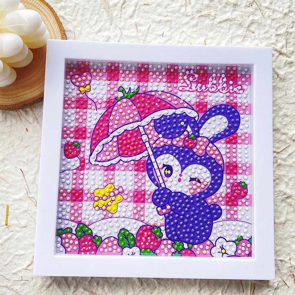 Children'S Diamond Painting Handmade Diy Masonry Painting Cartoon Diamond Sticker Bedroom Living Room Decorative Painting Photo Frame