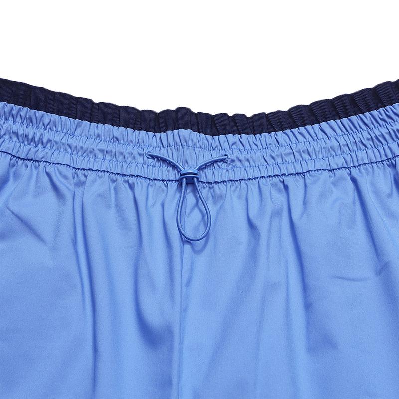 Fila Heritage Fashion Simple Classic Retro Sports Style Versatile Comfortable Loose Woven Casual Shorts Women Shorts Simpu-Blue F11W628807FBU