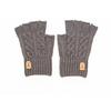 Alpaka Wolle Gestrickte Handschuhe Thermische Halbfingerhandschuhe Trendige Winter Warme Handschuhe