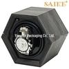 Leather Coffee Color PU Automatic Watch Winder Box for 10 Watches