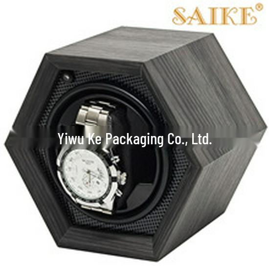 Leather Coffee Color PU Automatic Watch Winder Box for 10 Watches