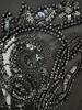 Available: Spring 2026 Fashion Mesh & Beaded Suit Jacket with Chiffon Trousers.