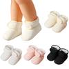 Soft Baby Winter Ankle Boots Warm Newborn Walking Shoes Fashion Girls Boys Snow Shoes  Toddler
