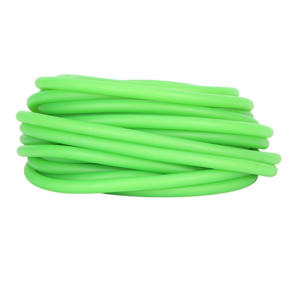 Latex Tube 32.8ft Quick Rebound Nice Flatness Natural   Latex Band for DIY   Fluorescent Green